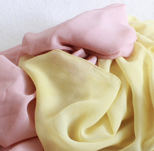 Mist -Naturally Dyed Silk Scarf