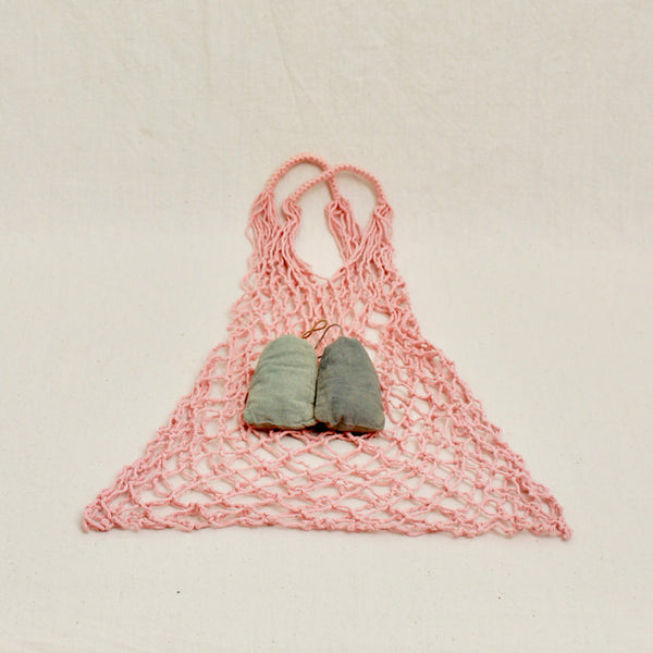 Naturally Dyed Eco-Friendly Fisherman’s Net Bags - Juniper & Bliss
